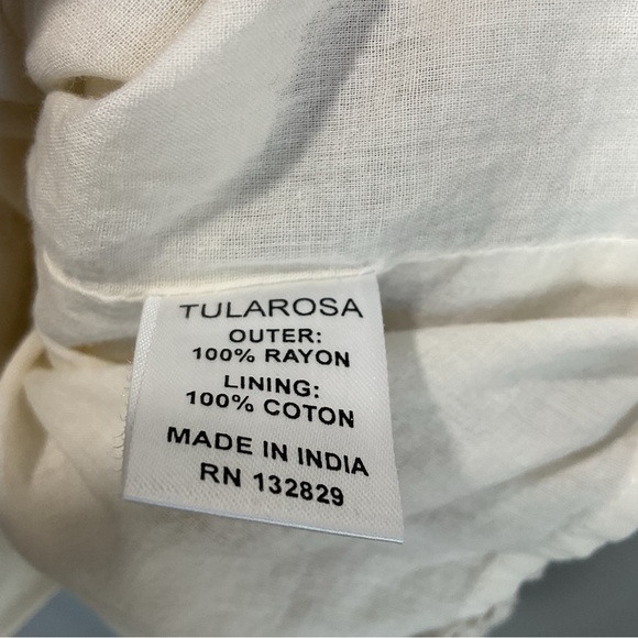 Tularosa Floral Embroidered Sleeveless London Slip Mini Dress Women's small D82 - Picture 10 of 11